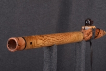 Mun Ebony Burl Native American Flute, Minor, Low E-4, #T7G (4)